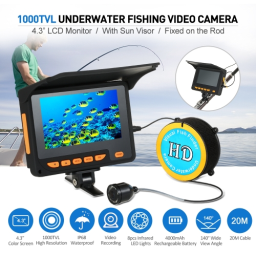 Lixada 20M 1000TVL Fish Finder Underwater Ice Fishing Video Camera