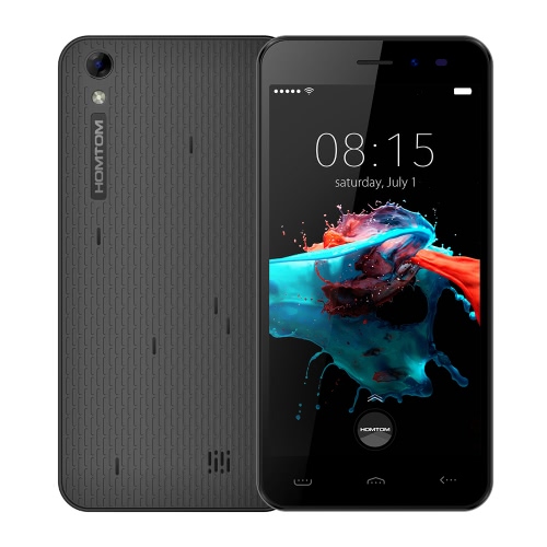 HOMTOM HT16 Smartphone 3G WCDMA Android 6.0 Marshmallow OS Quad Core MTK6580 5.0&quot; Screen 1GB RAM 8GB ROM 5MP 8MP Dual Cameras Smart Gestures Wake Gesture Power Saving Mode