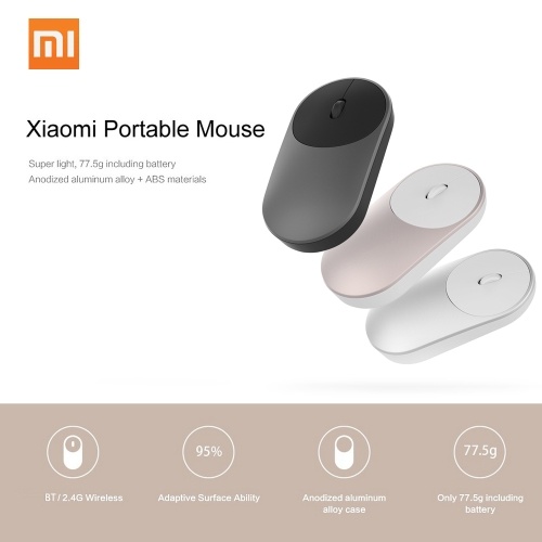 Original Xiaomi XMSB01MW Portable Mouse BT Wireless Mouse