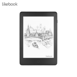 Likebook Air E-reader Ebook Reader with 6'' E-Ink Touchscreen Frontlight Wi-Fi Bluetooth Function Android System