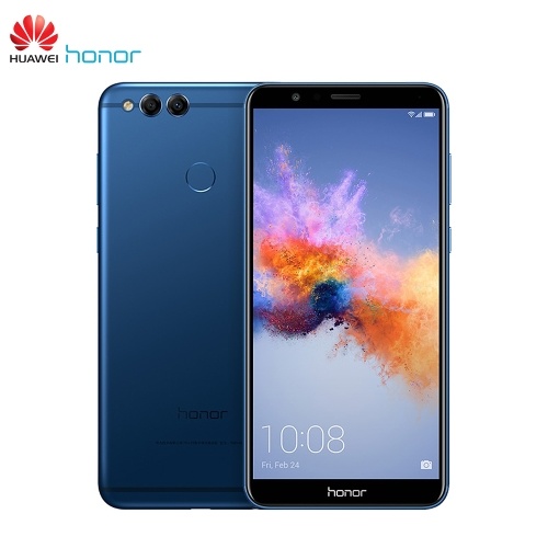 Huawei Honor 7X Mobile Phone 4+128GB US Plug (Blue))
