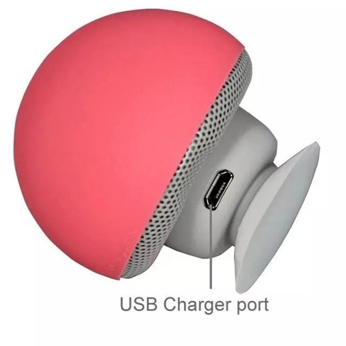 USB Rechargeable BT Mushroom Stereo Speakers