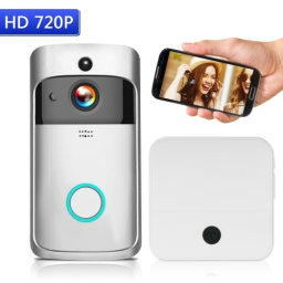 WiFi Smart Wireless Security DoorBell Smart HD 720P Visual Intercom Recording Video Door Phone