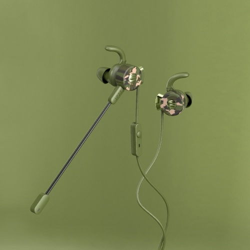 DZAT DF-20 In-ear Earphones with 3.5mm MEMS Microphone Sports Music Stereo Headphone