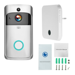 WiFi Smart Wireless Security DoorBell Smart HD 720P Visual Intercom Recording Video Door Phone