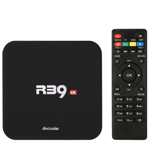 docooler R39 Android 8.1 TV Box 2GB / 16GB 4K Supported