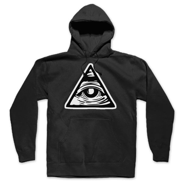 Illuminati Unisex Hoodie Black / S