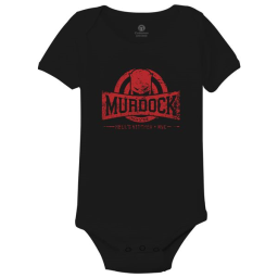 Murdock Daredevil Baby Onesies Black / 6M