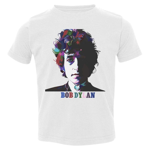Bob Dylan Toddler T-Shirt White / 3T