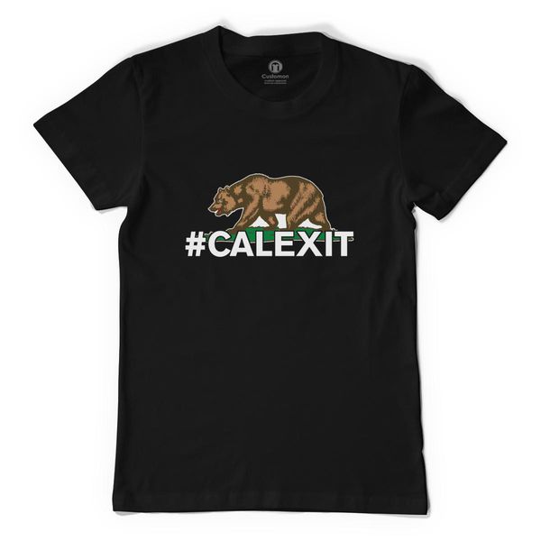 #Calexit - Calexit Men's T-Shirt Black / S
