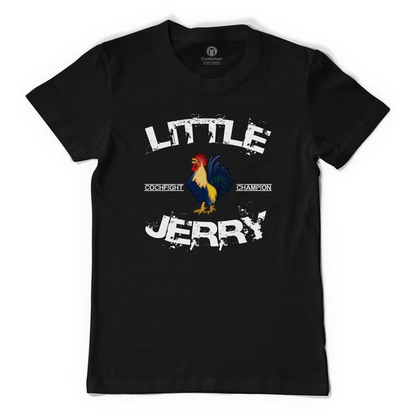 Little Jerry Cockfight Champion Men's T-Shirt Black / S