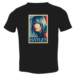 Paramore Hayley Williams Toddler T-Shirt Black / 3T