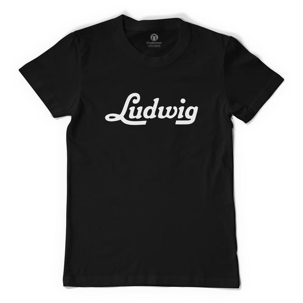 Ludwig Drums Logo Men's T-Shirt Black / S