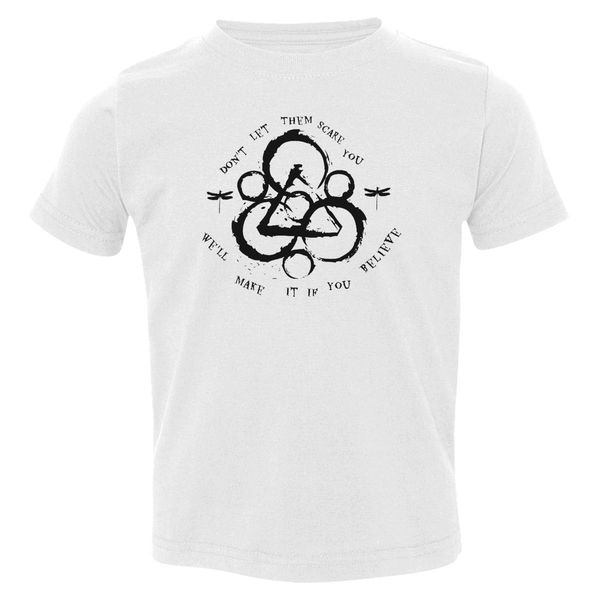 Coheed And Cambria Scare You Toddler T-Shirt White / 3T