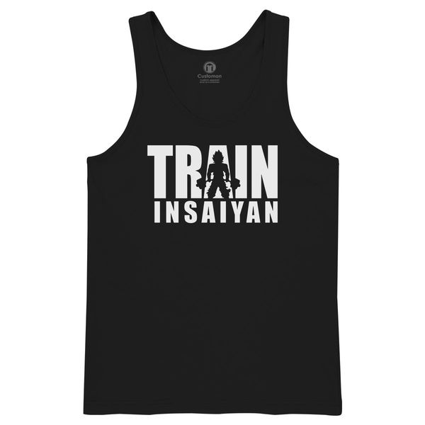 Train Insaiyan Men's Tank Top Black / S