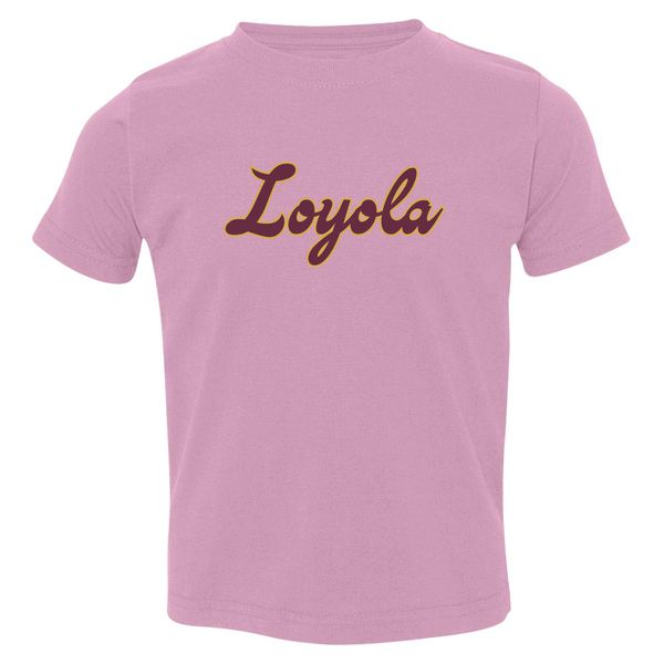 Loyola Toddler T-Shirt Light Pink / 3T