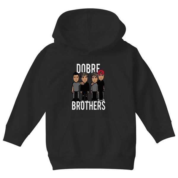 Dobre Brothers Kids Hoodie Black / S