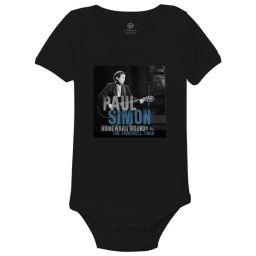 Paul Simon Announces Homeward Bound Baby Onesies Black / 6M