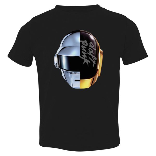 Daft Punk Robot Toddler T-Shirt Black / 3T