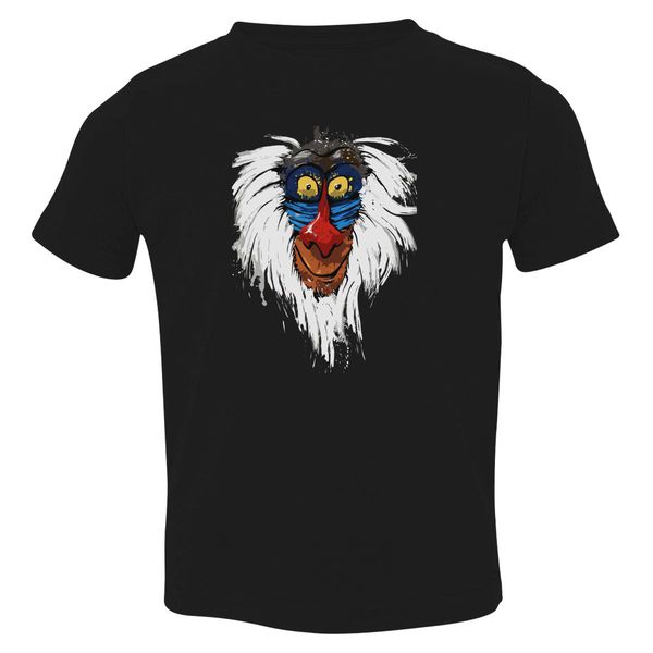 Rafiki-The Lion King Toddler T-Shirt Black / 3T