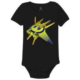 Probe Starcraft Baby Onesies Black / 6M