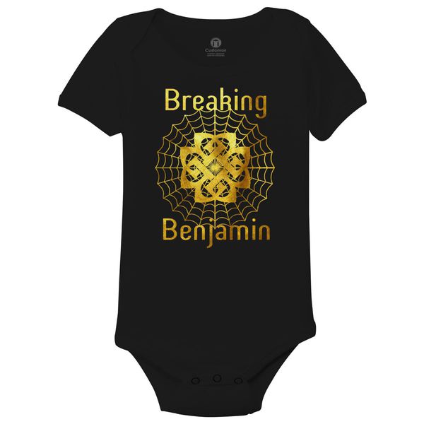 Breaking Benjamin Limited Edition Baby Onesies Black / 6M