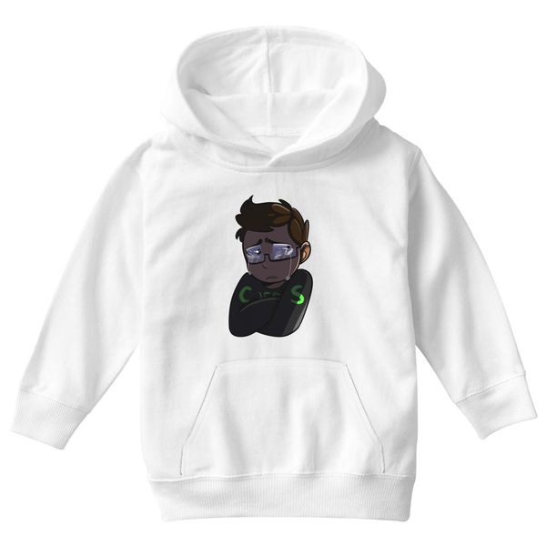 Be More Chill Michael In The Bathroom Kids Hoodie White / S