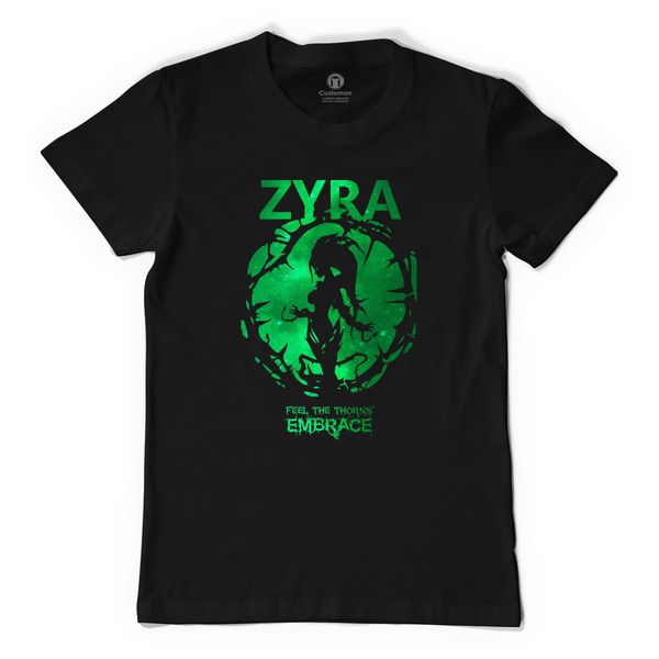 Zyra Thorns Embrace Men's T-Shirt Black / S