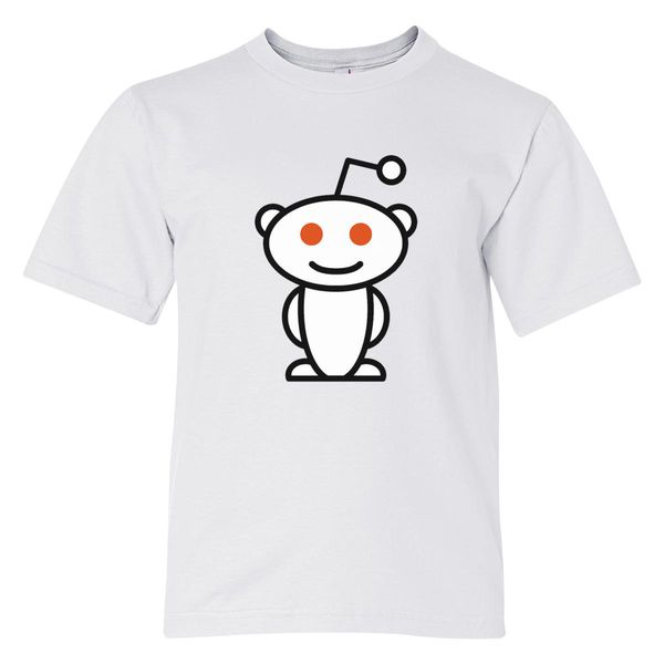 Reddit Youth T-Shirt White / S