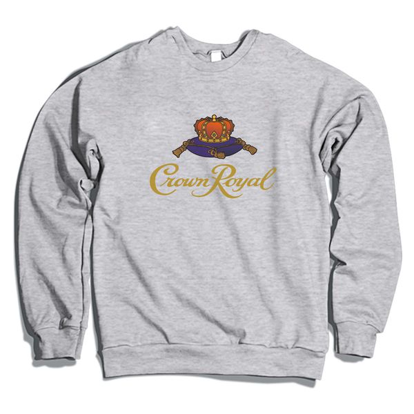 Crown Royal Crewneck Sweatshirt Gray / S