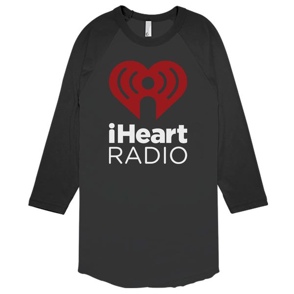 I Heart Radio (Iheartradio) Baseball T-Shirt Black / S