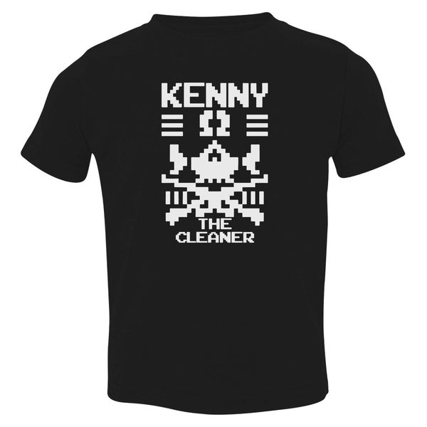Kenny Omega 8Bit Toddler T-Shirt Black / 3T