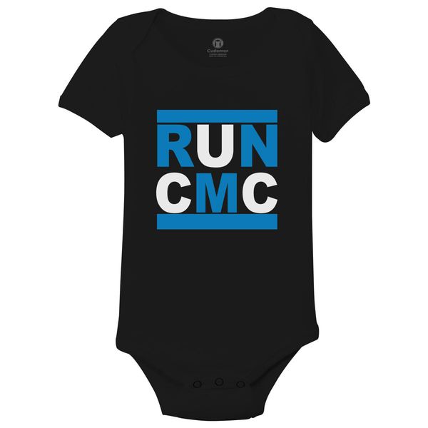 Run Cmc Baby Onesies Black / 6M