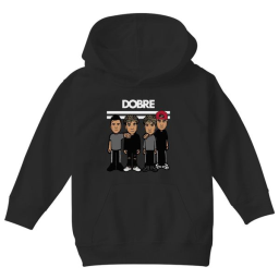 Dobre Brothers Dobre Twins Kids Hoodie Black / S