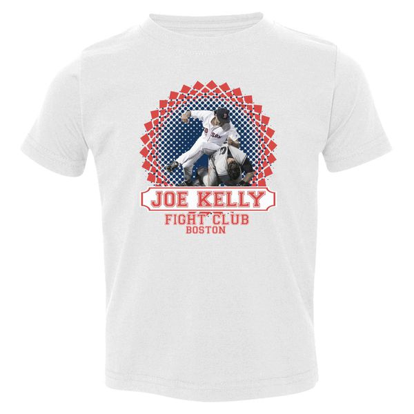 Joe Kelly Fight Club Toddler T-Shirt White / 3T