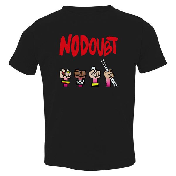 No Doubt Toddler T-Shirt Black / 3T