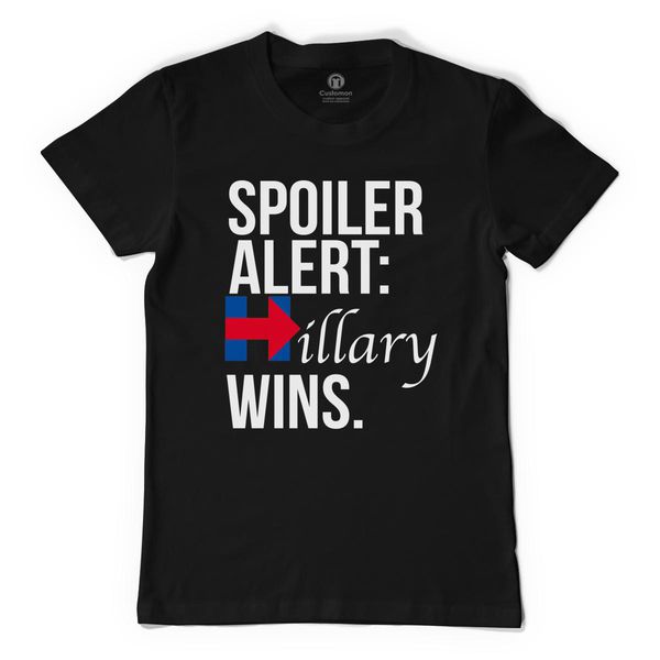 Hillary Clinton For President Men's T-Shirt Black / S