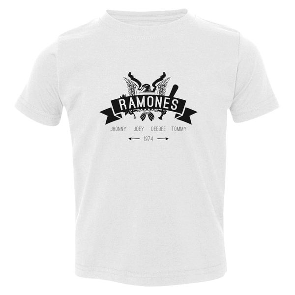 Ramones Toddler T-Shirt White / 3T