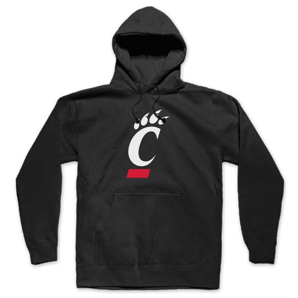 Cincinnati Bearcats Logo Unisex Hoodie Black / S