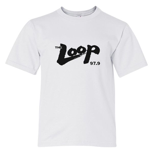 The Loop 97.9 Illinois Radio Youth T-Shirt White / S