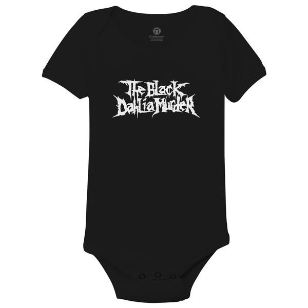 The Black Dahlia Murder Baby Onesies Black / 6M