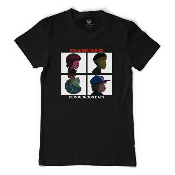 Stranger Things Gorillaz Women's T-Shirt Black / S