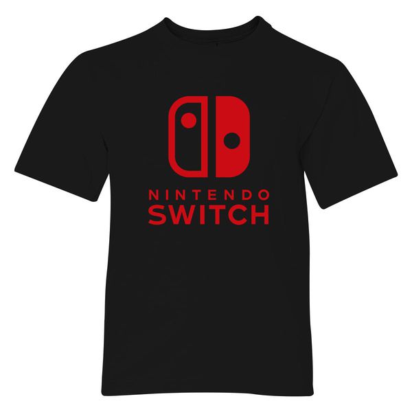 Nintendo Switch Youth T-Shirt Black / S