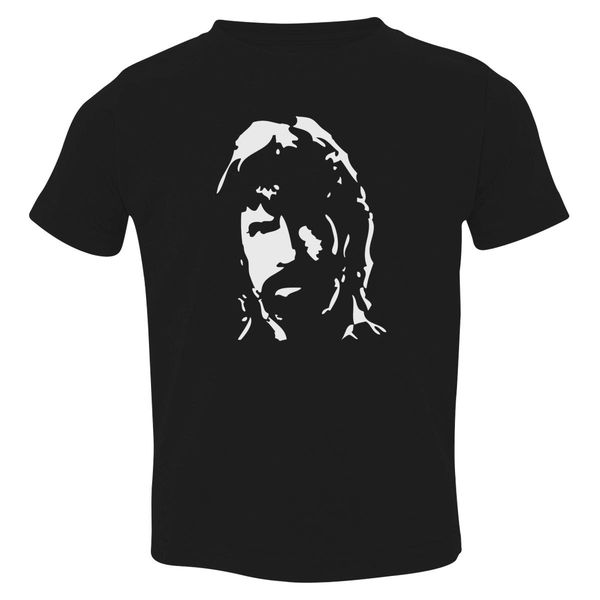Chuck Norris Toddler T-Shirt Black / 3T