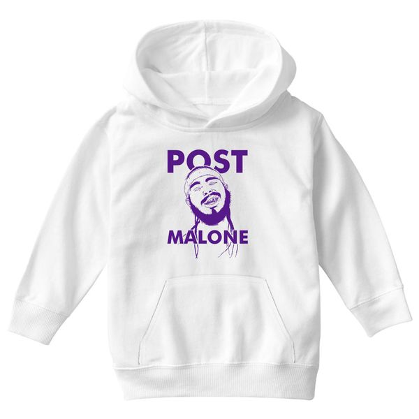 Post Malone Kids Hoodie White / S