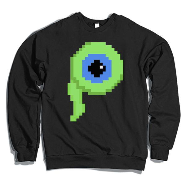 Jacksepticeye Crewneck Sweatshirt Black / S