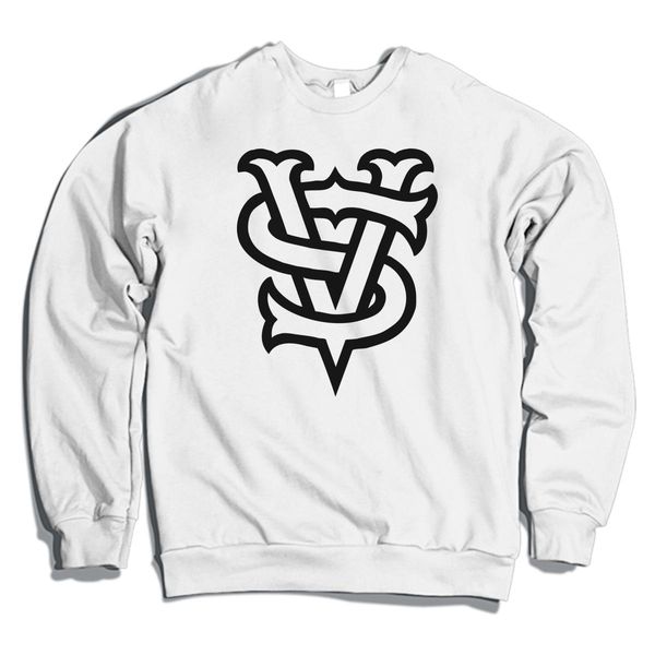 Vince Staples Logo Crewneck Sweatshirt White / S