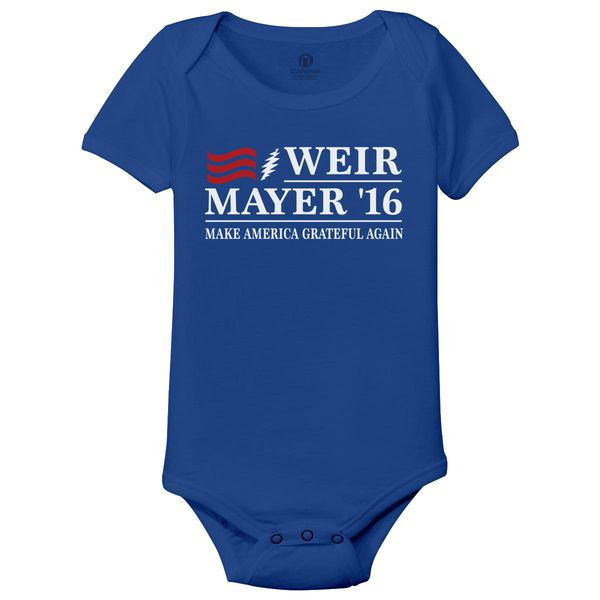 Weir Mayer 2016 Baby Onesies Blue / 6M