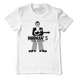 Nigel's Normans Rare Guitars Men's T-Shirt White / S