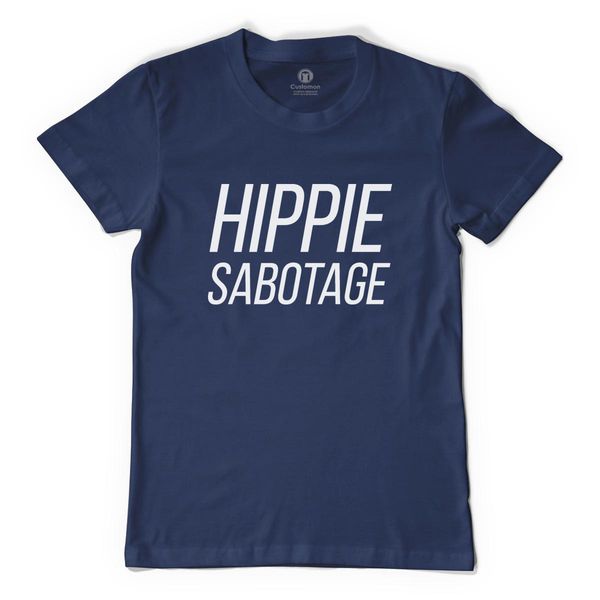 Hippie Sabotage Title Men's T-Shirt Navy / S